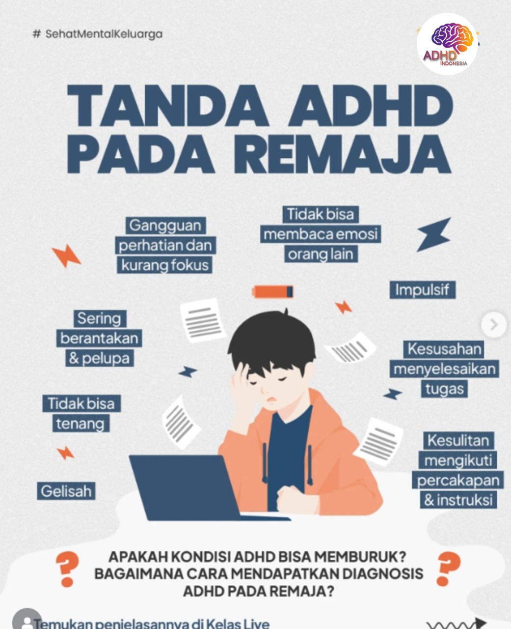 Screening ADHD Non-Diagnostik: Edukasi Awal bagi Orang Tua di Kabupaten Toli-Toli
